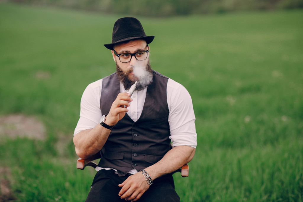 Vaping better than cigarettes, but not harmless