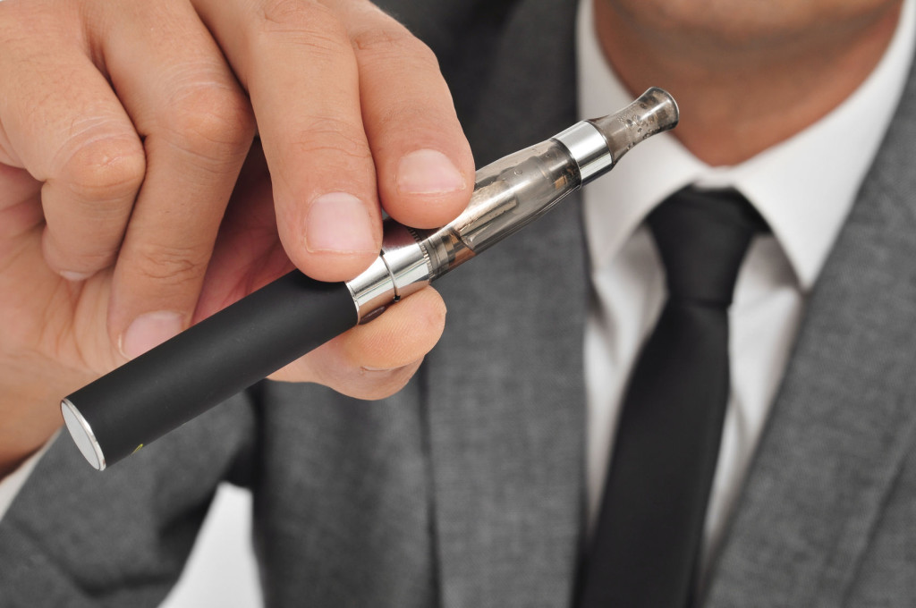 Vaping better than cigarettes, but not harmless