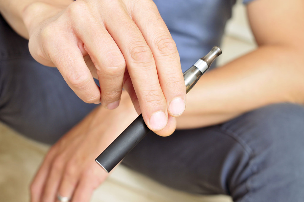 Vaping better than cigarettes, but not harmless